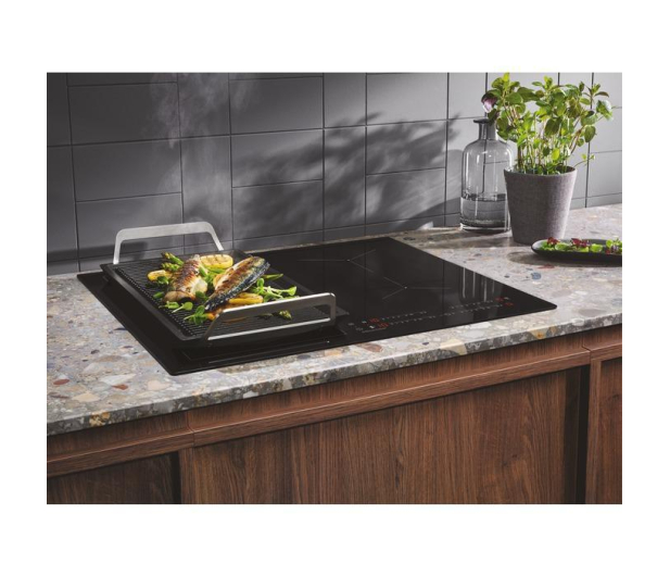 Płyta indukcyjna Electrolux EIV63443CT SaphirMatt SlimFit Hob2Hood Bridge Czarny mat - 1333366 - zdjęcie 4